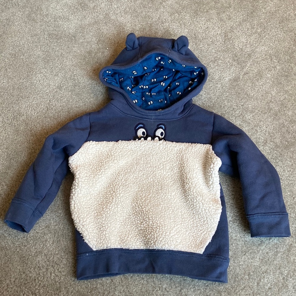 Genuine Kids by OshKosh 3T Monster Hoodie
